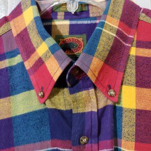 Boston Traders Flannel Plaid Shirt